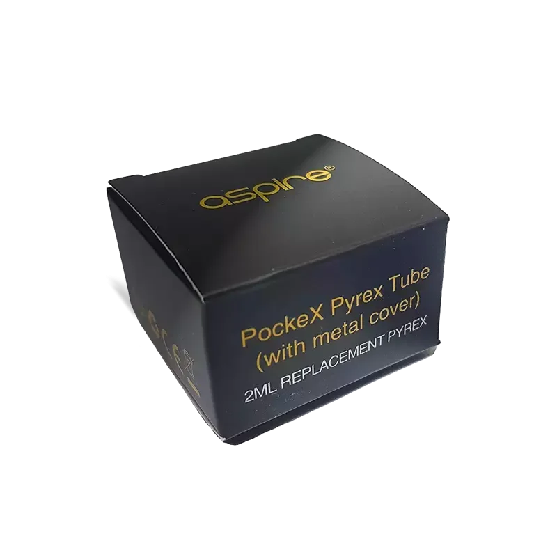 Aspire PockeX Pyrex Tube With Metal Cover