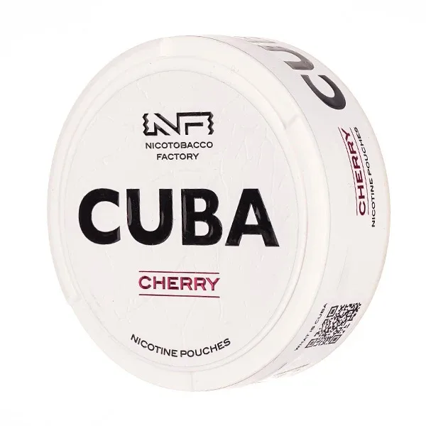 Cherry Nicotine Pouches by Cuba White