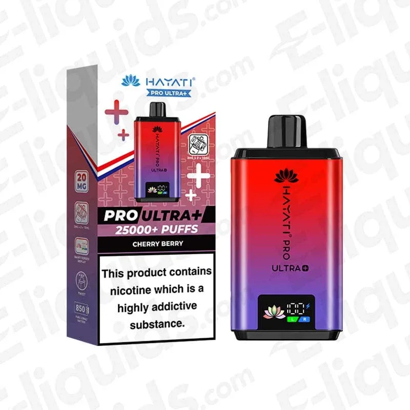 Hayati Pro Ultra+ 25K Cherry Berry Prefilled Pod Kit