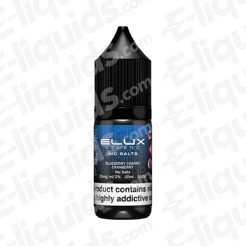 Elux Legend Blueberry Cherry Cranberry Nic Salt - Image 2