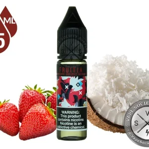 Strawberry Coconut Refresher Salt by Fruitia Fresh Farms E-Liquid 15ml