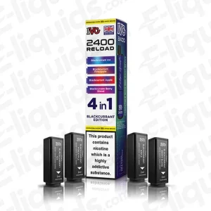 IVG 2400 4 in 1 Blackcurrant Edition Prefilled Pod