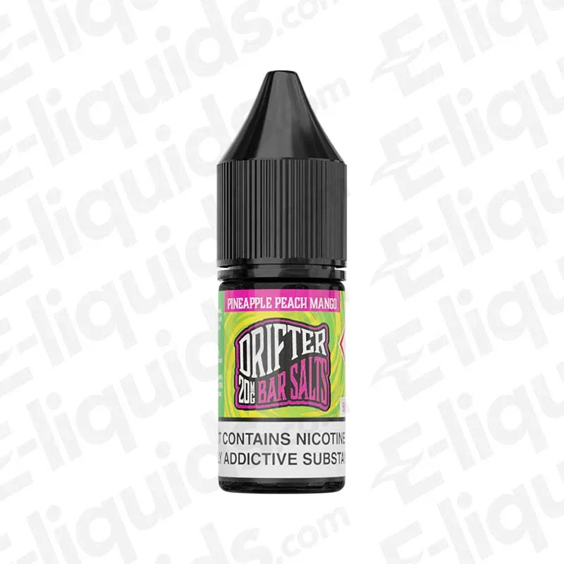 Drifter Bar Salts Pineapple Peach Mango Nic Salt