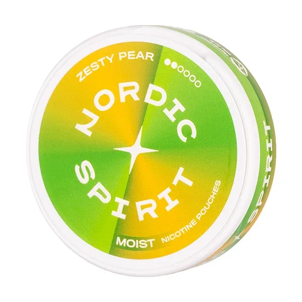 Zesty Pear Standard Nicotine Pouches by Nordic Spirit