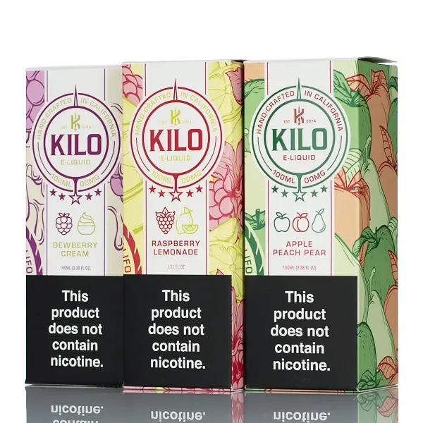 Kilo E-Liquids - No Nicotine Vape Juice - 100ml (DISCONTINUED)