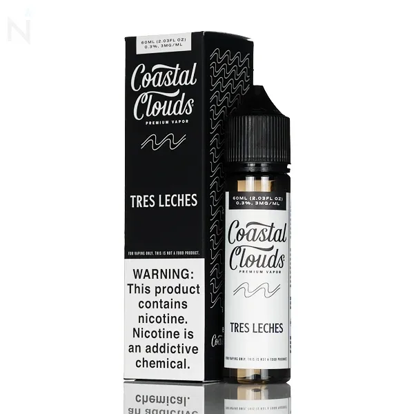 Coastal Clouds E-Liquid - Tres Leches - 60mL