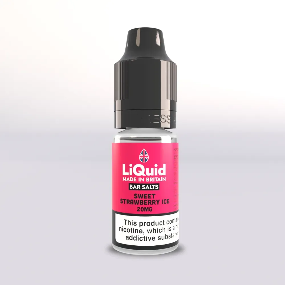 Sweet Strawberry Ice - Nicotine Salt Vape Juice - Image 2