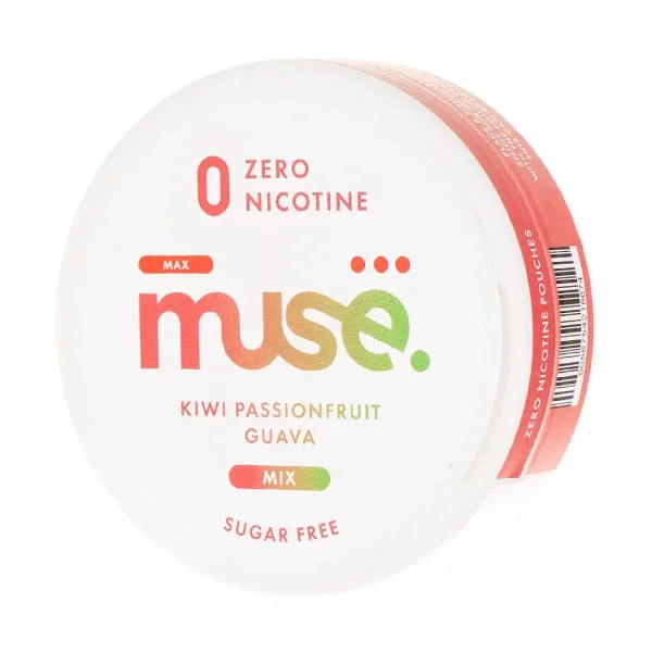 Kiwi Passionfruit Guava Zero Nicotine Pouches by Muse - Image 2