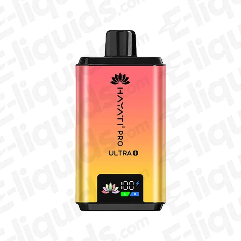 Hayati Pro Ultra+ 25K Cherry Ice / Peach Mango Prefilled Pod Kit