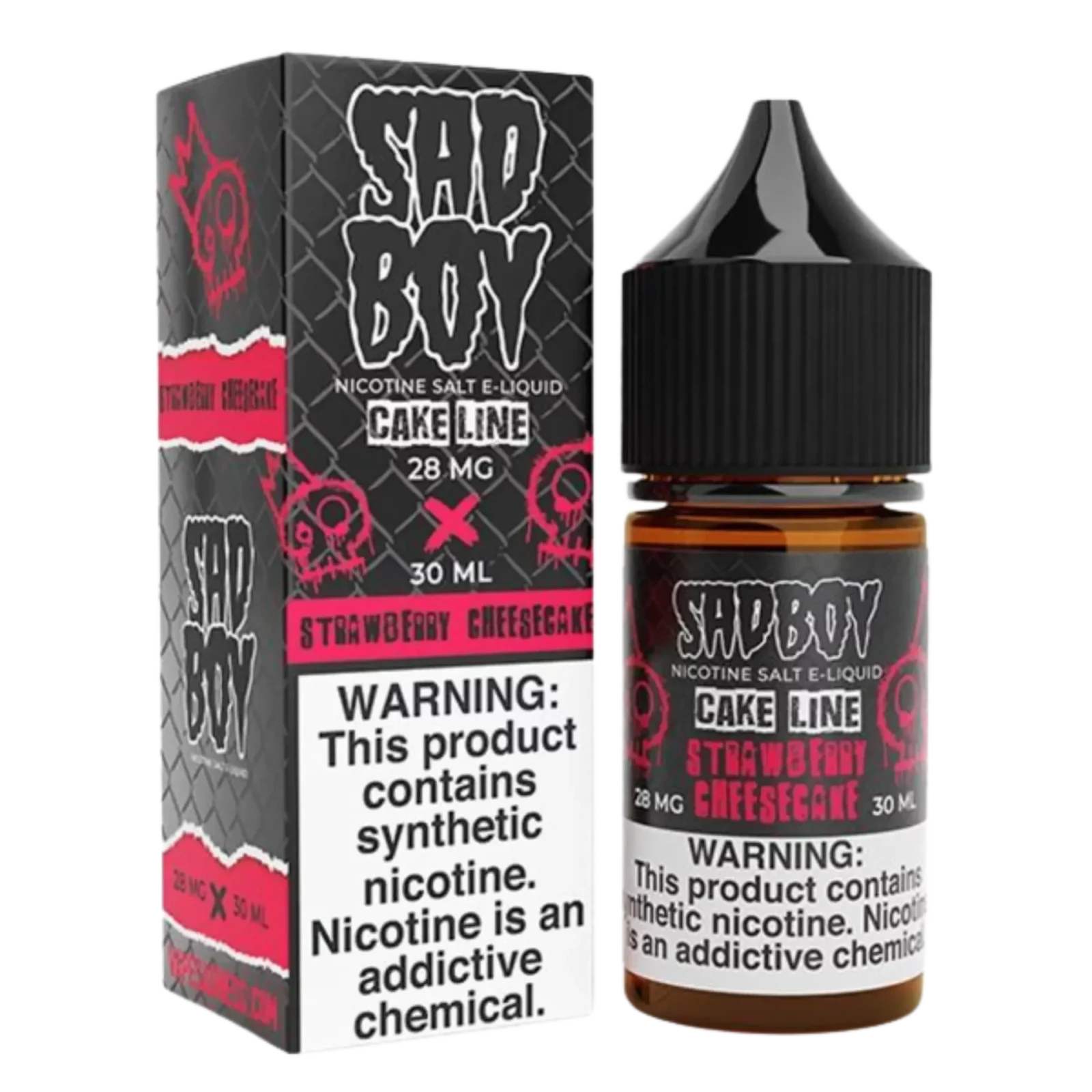 Sadboy Strawberry Cheesecake Vape Juice - Image 2