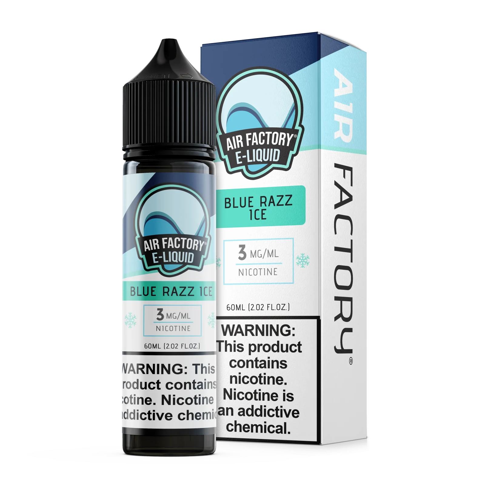 Blue Razz ICE - Air Factory E-Liquids - 60mL
