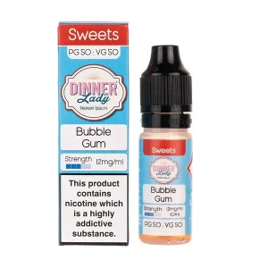 Bubblegum 50/50 E-Liquid by Dinner Lady