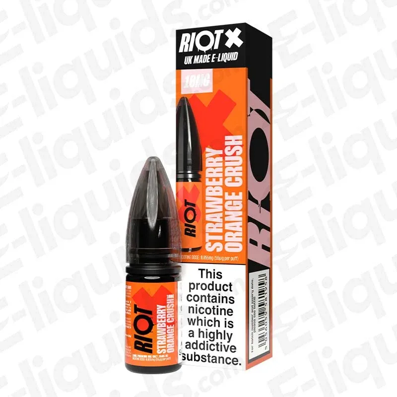 Riot Squad X Strawberry Orange Crush Nic Salt - Image 2