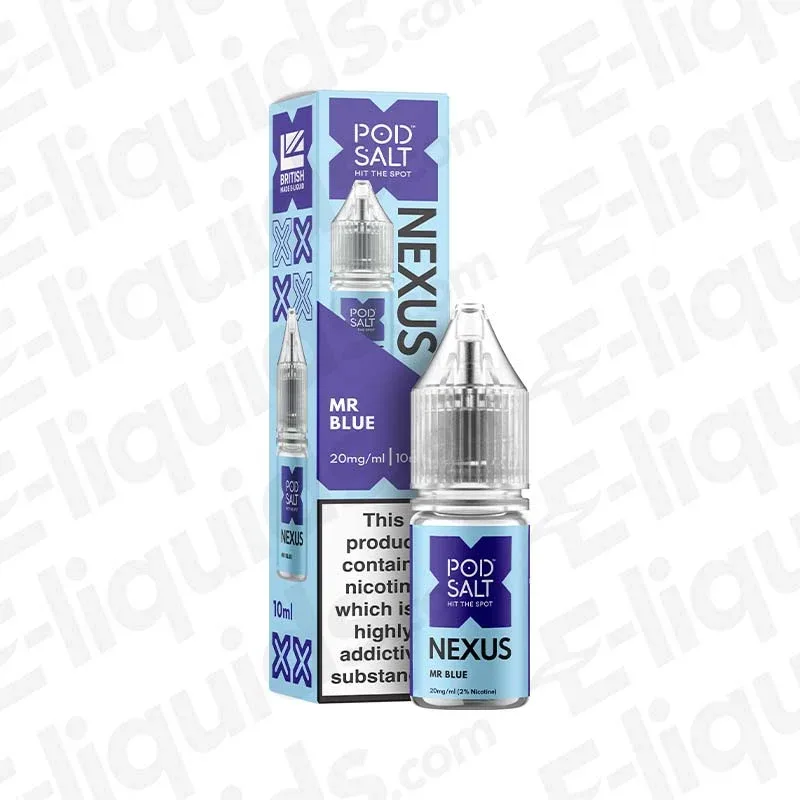 Pod Salt Nexus Mr Blue Nic Salt