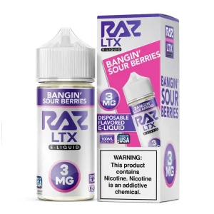 Bangin Sour Berries - Pod Juice x RAZ LTX - 100mL