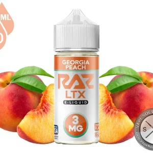 Georgia Peach | Pod Juice x RAZ LTX E-Liquid 100ml