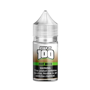 Mint Bacco By Keep It 100 TF-Nic Salt Series 30mL