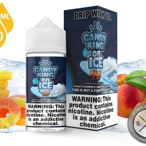 Peachy Rings Candy King On Ice 100ml