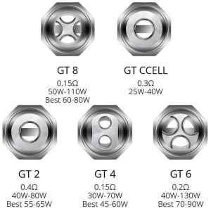 Vaporesso NRG & NRG SE Tank Replacement Coils (3 Pack)