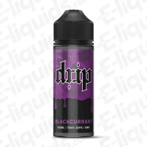 Drip Blackcurrant 100ml Shortfill Vape Juice