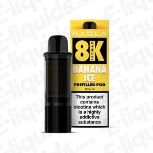 Hyola Pro Max 8000 Banana Ice Prefilled Pod