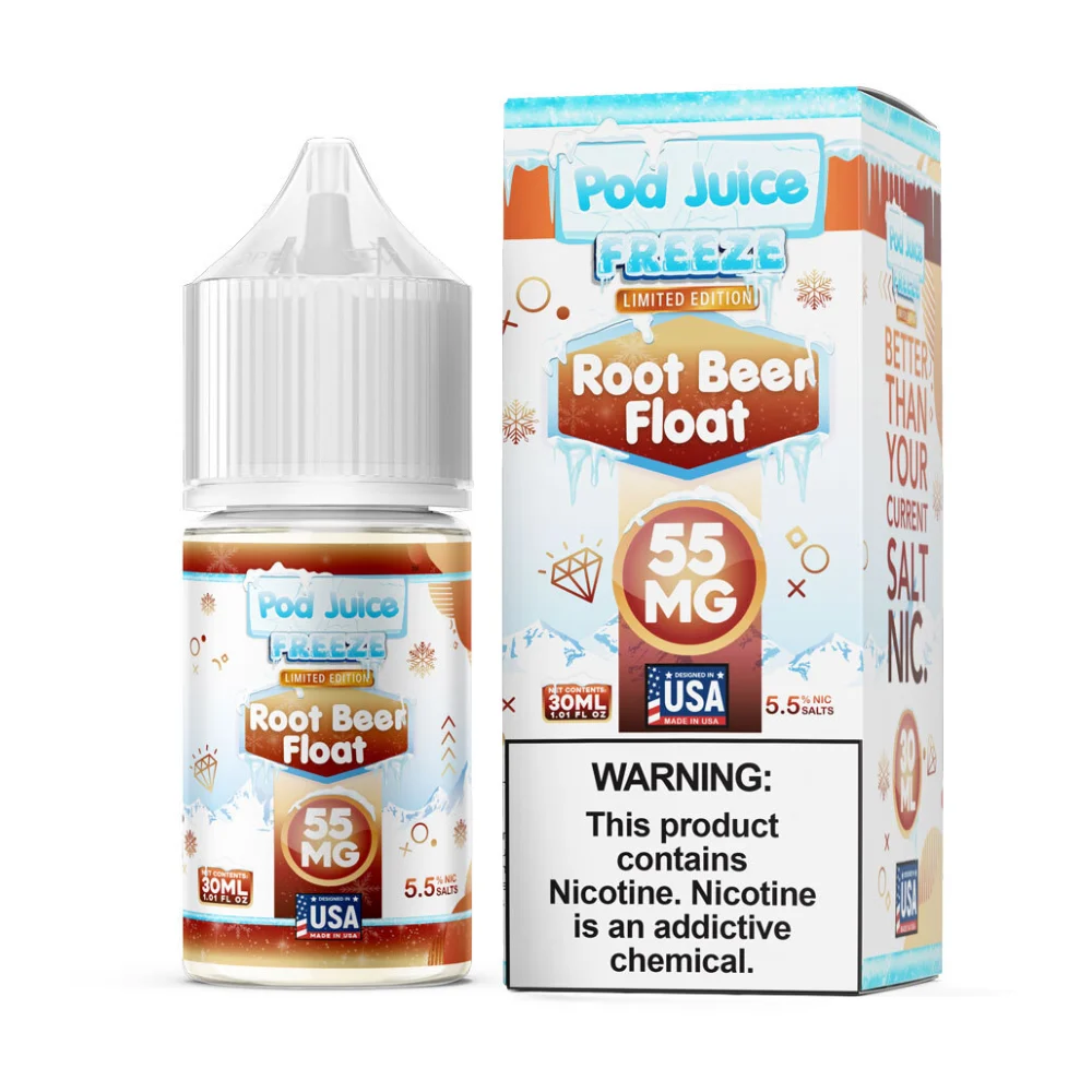 Root Beer Float Freeze Pod Juice TFN Salts 30mL