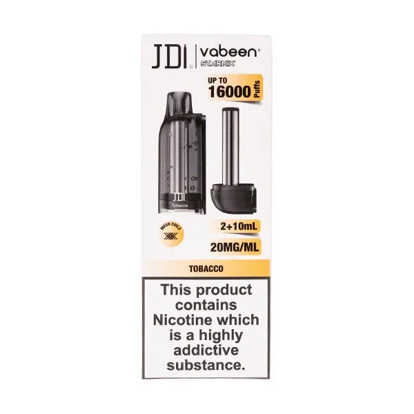 Tobacco Vabeen Starmix 16000 Prefilled Pod + Refill by JDI