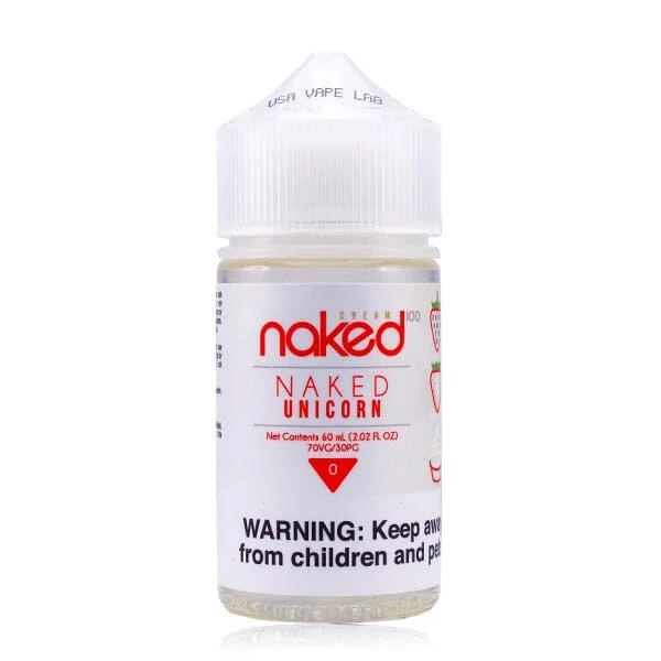 Strawberry Naked Unicorn Naked 100 Cream 60mL