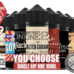 Five Pawns Vape Juice Bundle 9x100ml (900ml)