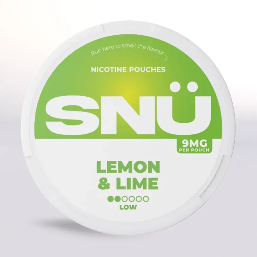 SNÜ Lemon & Lime Nicotine Pouches