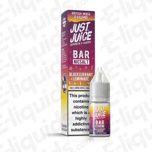 Just Juice Bar Nic Salt Blackcurrant Lemonade