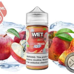 Apple Peach ICED WET LIQUIDS REMIXED 100ml