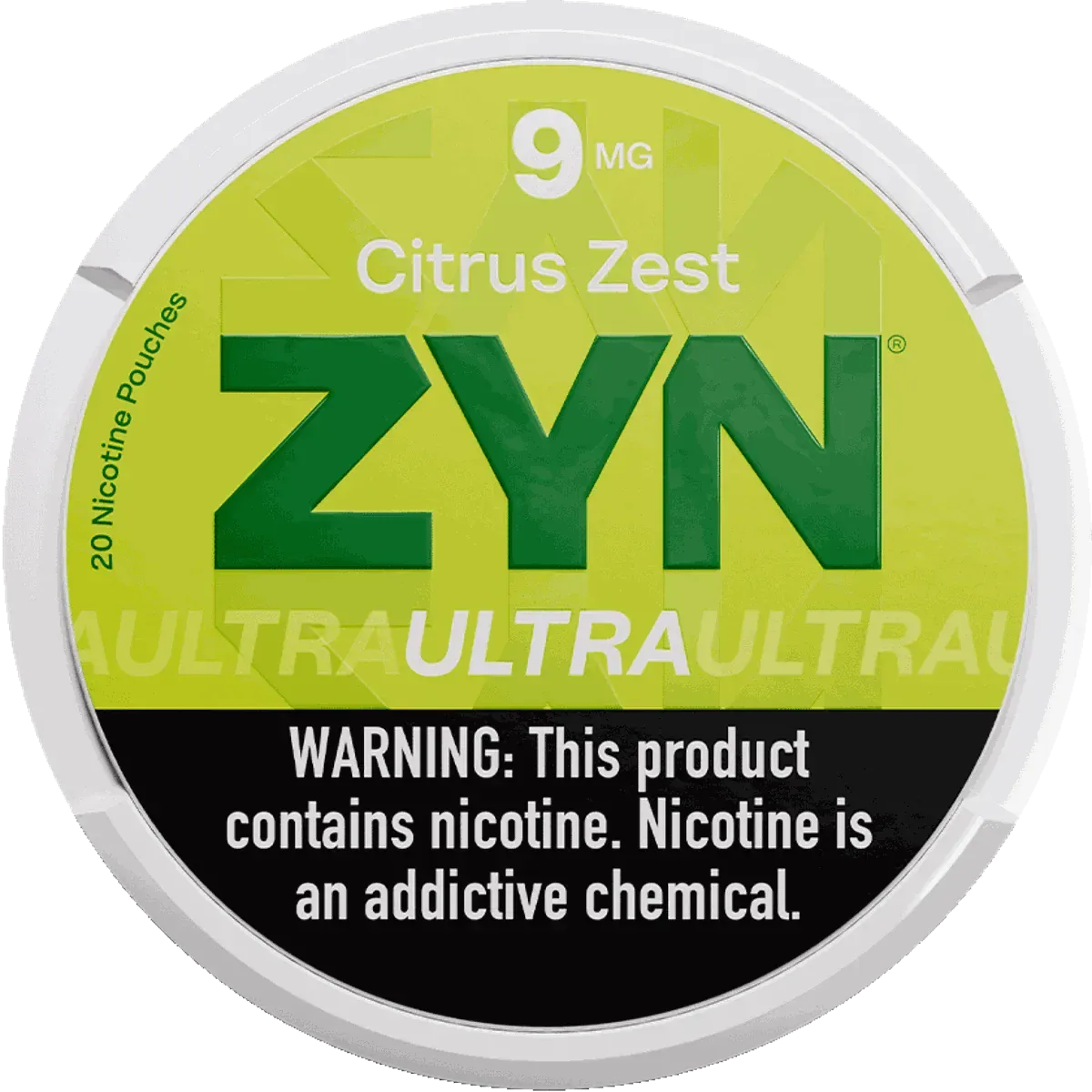 Citrus Zest - ZYN Ultra Nicotine Pouches - 20ct