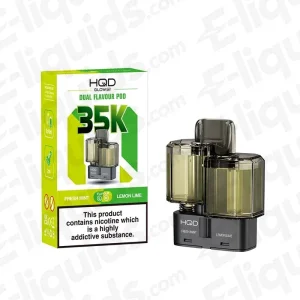 HQD Glow Air 35K Fresh Mint-Lemon Lime Prefilled Pod
