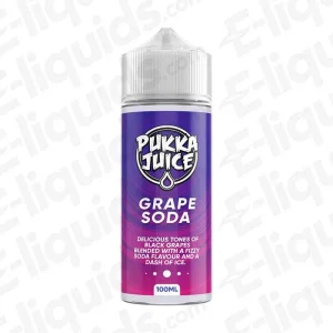 Pukka Juice Grape Soda 70/30 100ml Shortfill Vape Juice