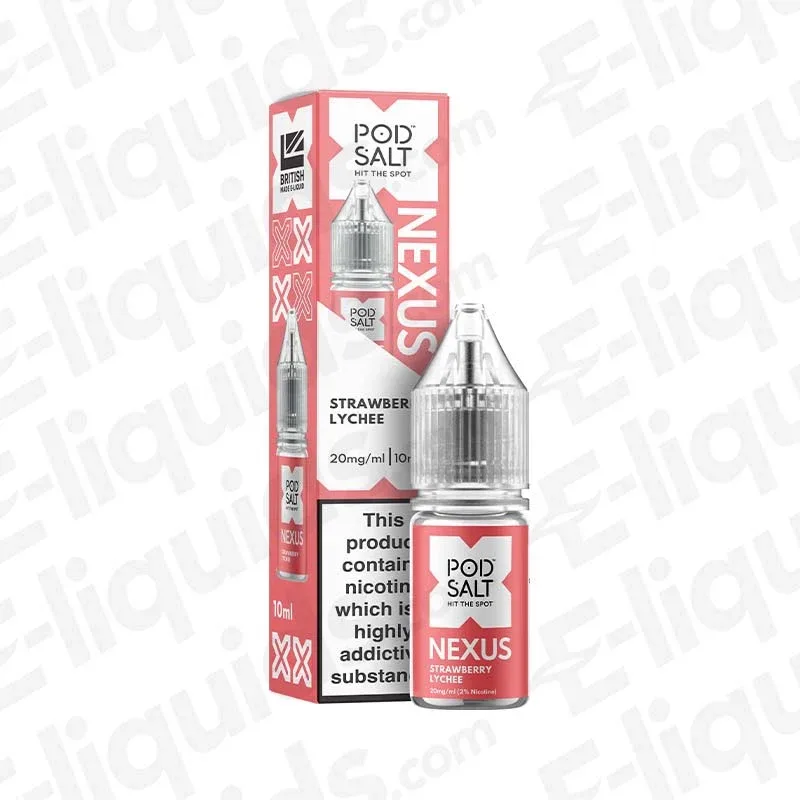 Pod Salt Nexus Strawberry Lychee Nic Salt