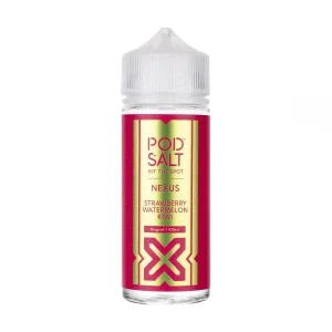 Strawberry Watermelon Kiwi 100ml Shortfill E-Liquid by Pod Salt Nexus