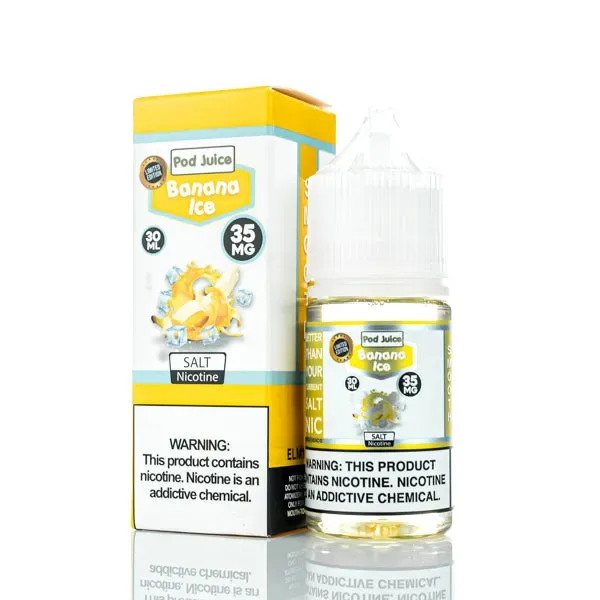 Pod Juice Salt - Banana Freeze - 30ml