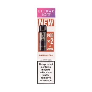 Cherry Cola Elfa Pro V2 Prefilled Pods by Elf Bar