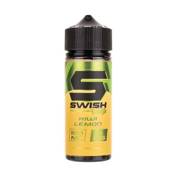 Kiwi Lemon 100ml (50/50) Shortfill E-Liquid by Swish