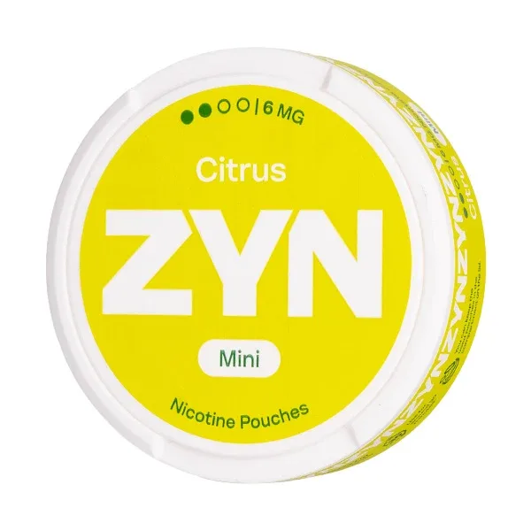 Citrus Mini Strong Nicotine Pouches by Zyn