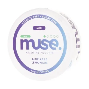 Blue Razz Lemonade Nicotine Pouches by Muse