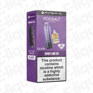 Pyne Pod Click 50K Berry Lime Ice Prefilled Pod