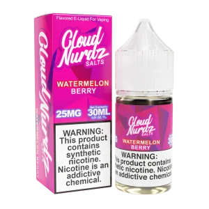 Watermelon Berry SALT - Cloud Nurdz - 30mL