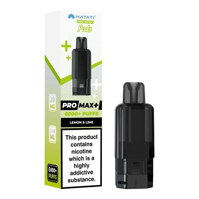 Hayati Pro Max Plus 6000 - Lemon & Lime Refill Pod