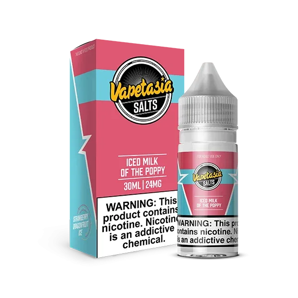 Vapetasia E-Juice Salts - ICED Milk Of The Poppy - 30ml