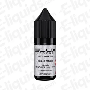 Elux Legend Vanilla Tobacco Nic Salt