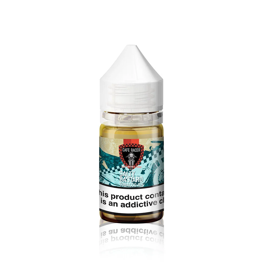 Cafe Racer Salty Bastard Ice Salt E-Liquid – 30ml