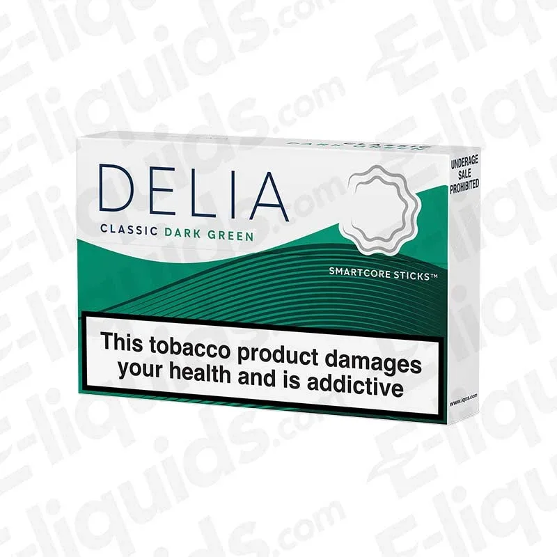 IQOS DELIA Dark Green Heated Tobacco Sticks