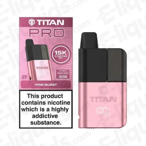 Titan Pro Pink Burst Prefilled Pod Kit